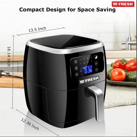 Fresh 1800W Mechanical Air Fryer, 7 Liter Capacity
